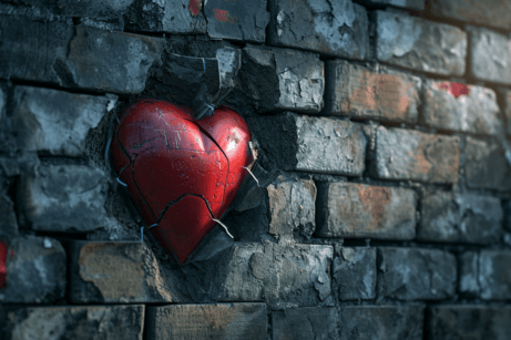 Emoční kód - zeď kolem srdce